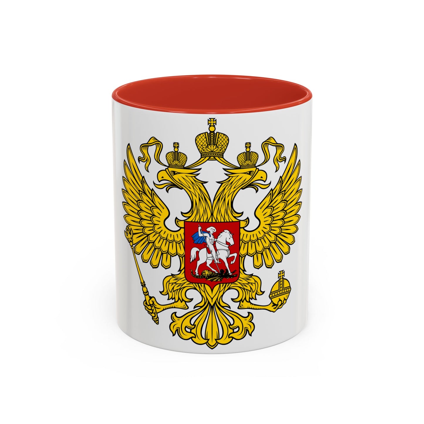 Coat of Arms of the Russian Federation 2 - Accent Coffee Mug
