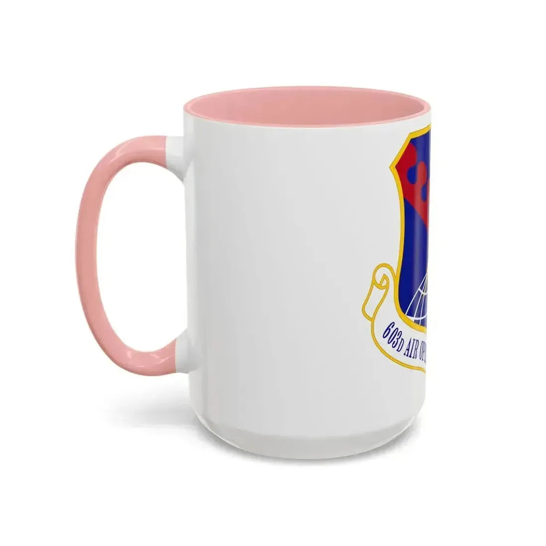 603 Air Operations Center USAFE (U.S. Air Force) Accent Coffee Mug - Go Mug Yourself