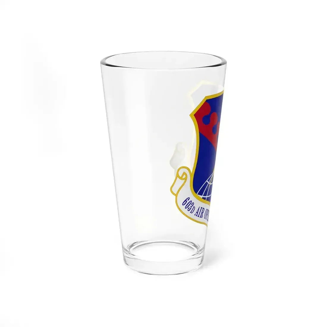 603 Air Operations Center USAFE (U.S. Air Force) Pint Glass 16oz - Go Mug Yourself
