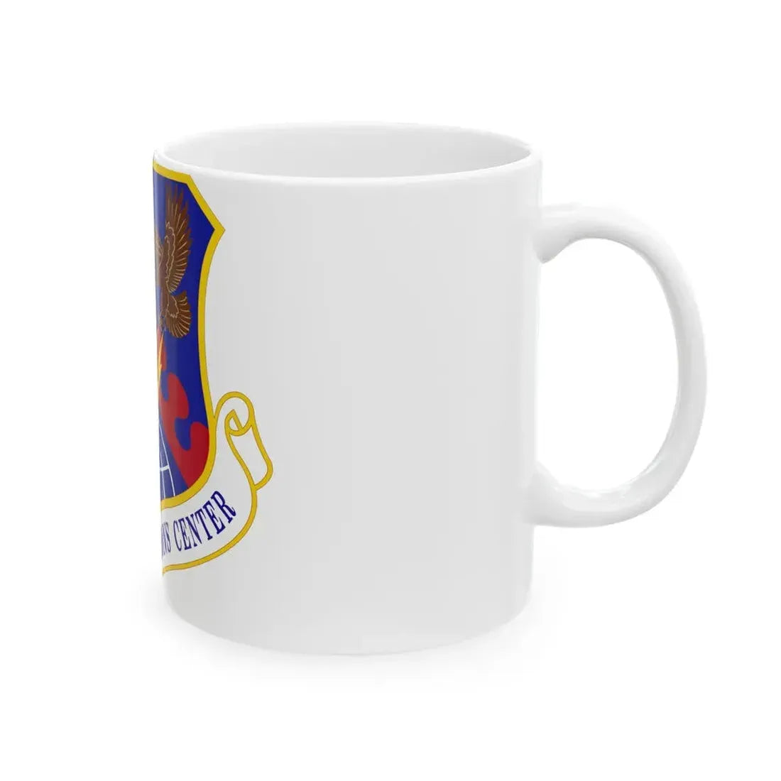 603 Air Operations Center USAFE (U.S. Air Force) White Coffee Mug - Go Mug Yourself
