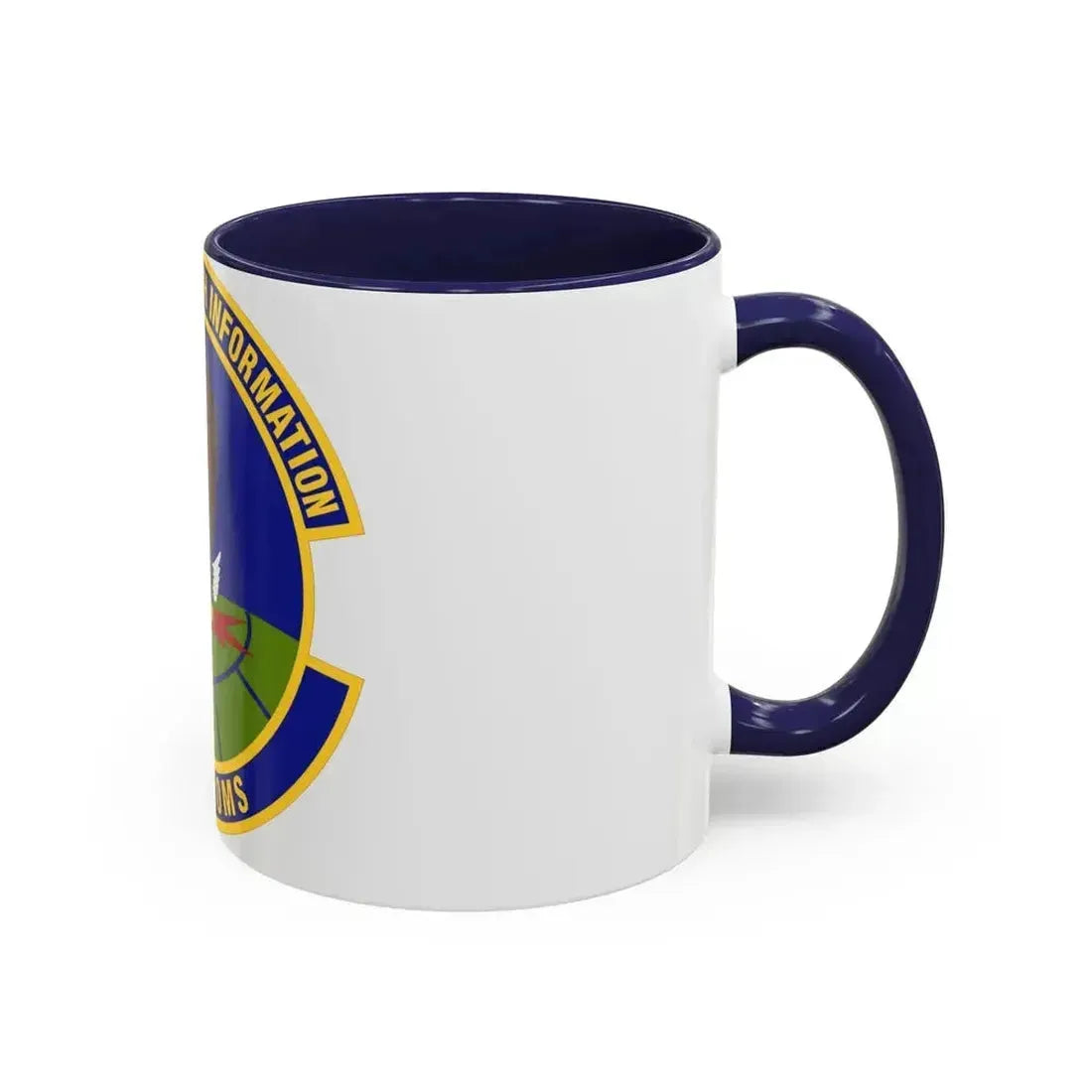 603d Air Communications Squadron (U.S. Air Force) Accent Coffee Mug - Go Mug Yourself