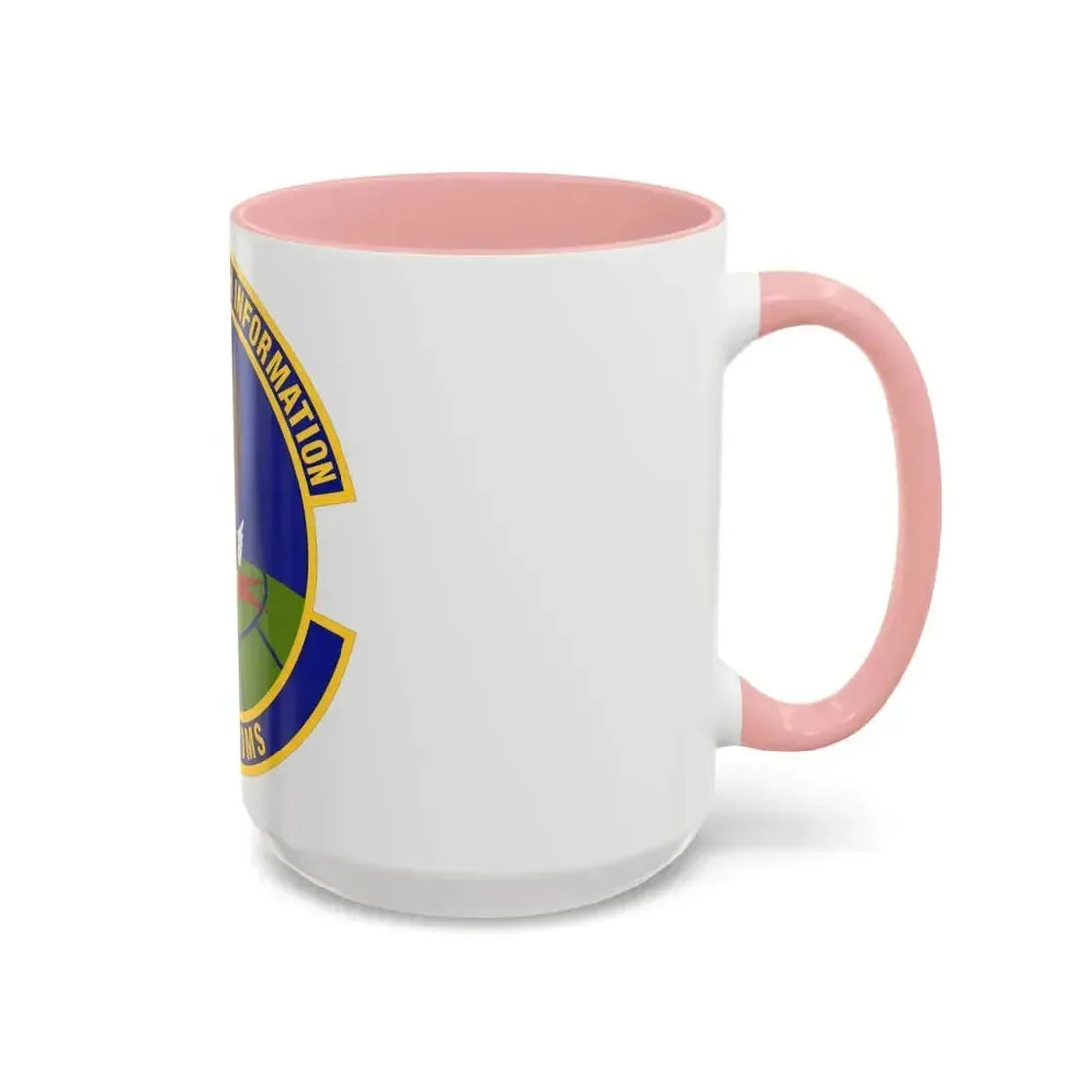 603d Air Communications Squadron (U.S. Air Force) Accent Coffee Mug - Go Mug Yourself