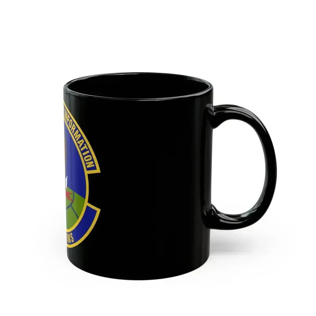 603d Air Communications Squadron (U.S. Air Force) Black Coffee Mug - Go Mug Yourself