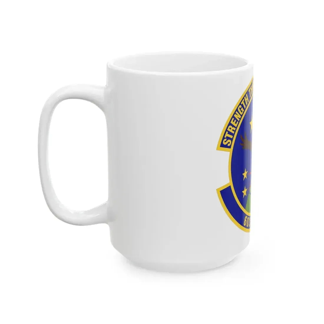 603d Air Communications Squadron (U.S. Air Force) White Coffee Mug - Go Mug Yourself