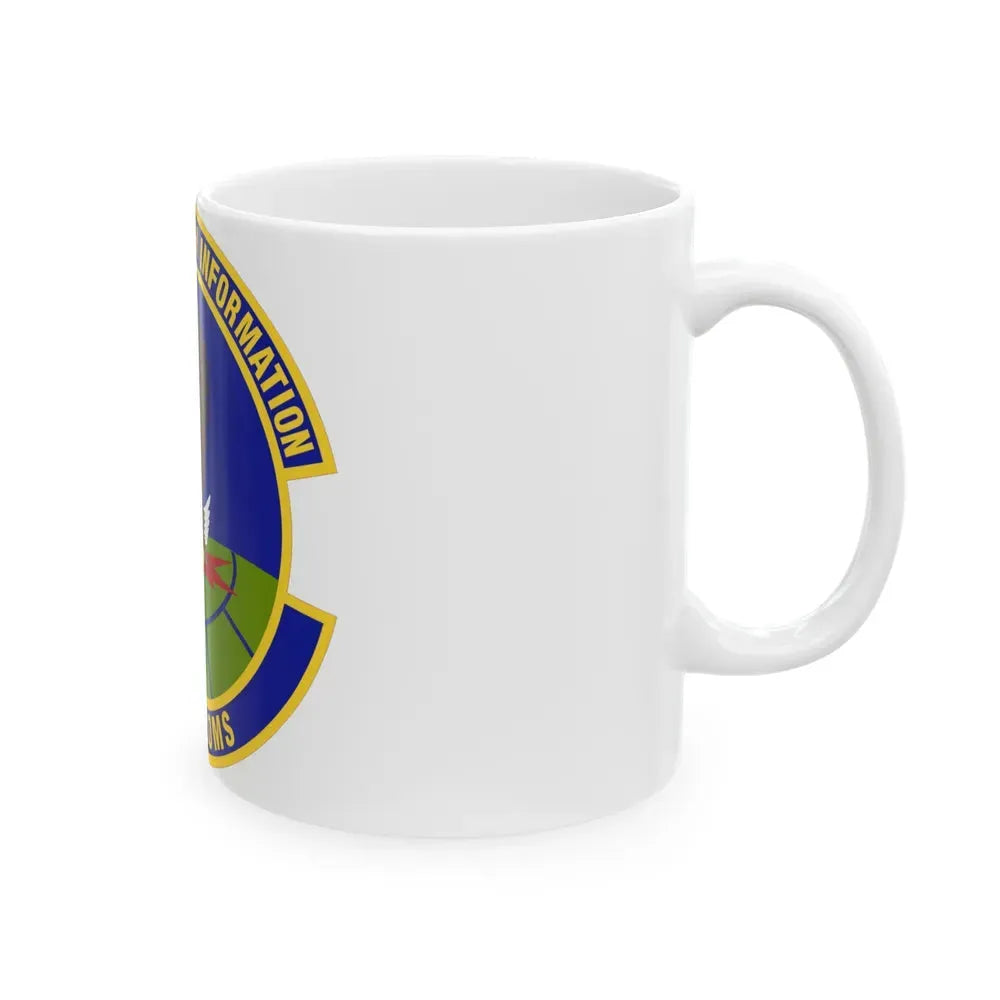 603d Air Communications Squadron (U.S. Air Force) White Coffee Mug - Go Mug Yourself