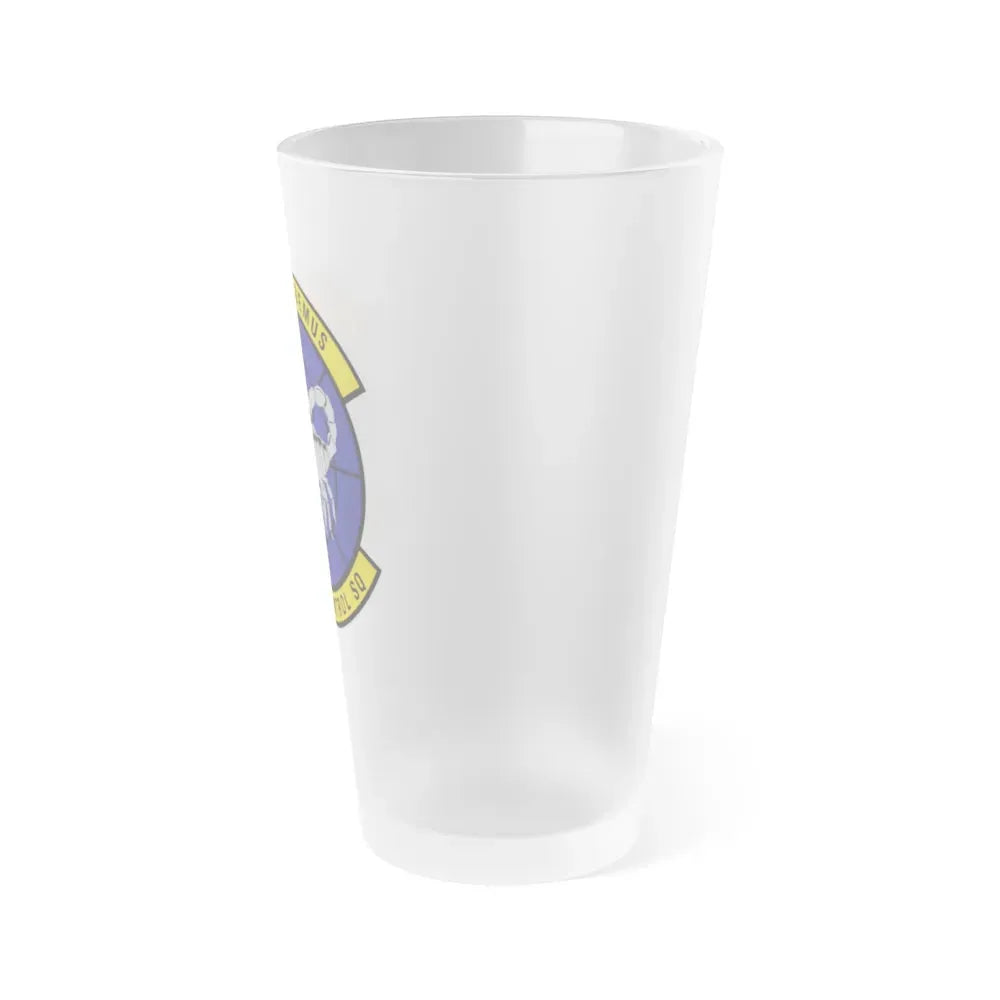 603d Air Control Squadron (U.S. Air Force) Frosted Pint Glass 16oz - Go Mug Yourself