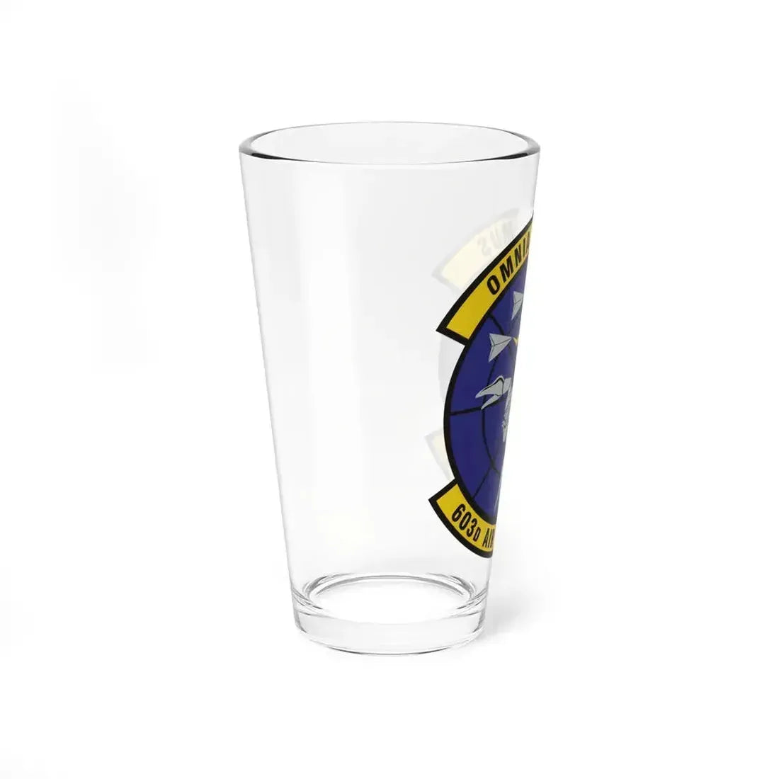 603d Air Control Squadron (U.S. Air Force) Pint Glass 16oz - Go Mug Yourself