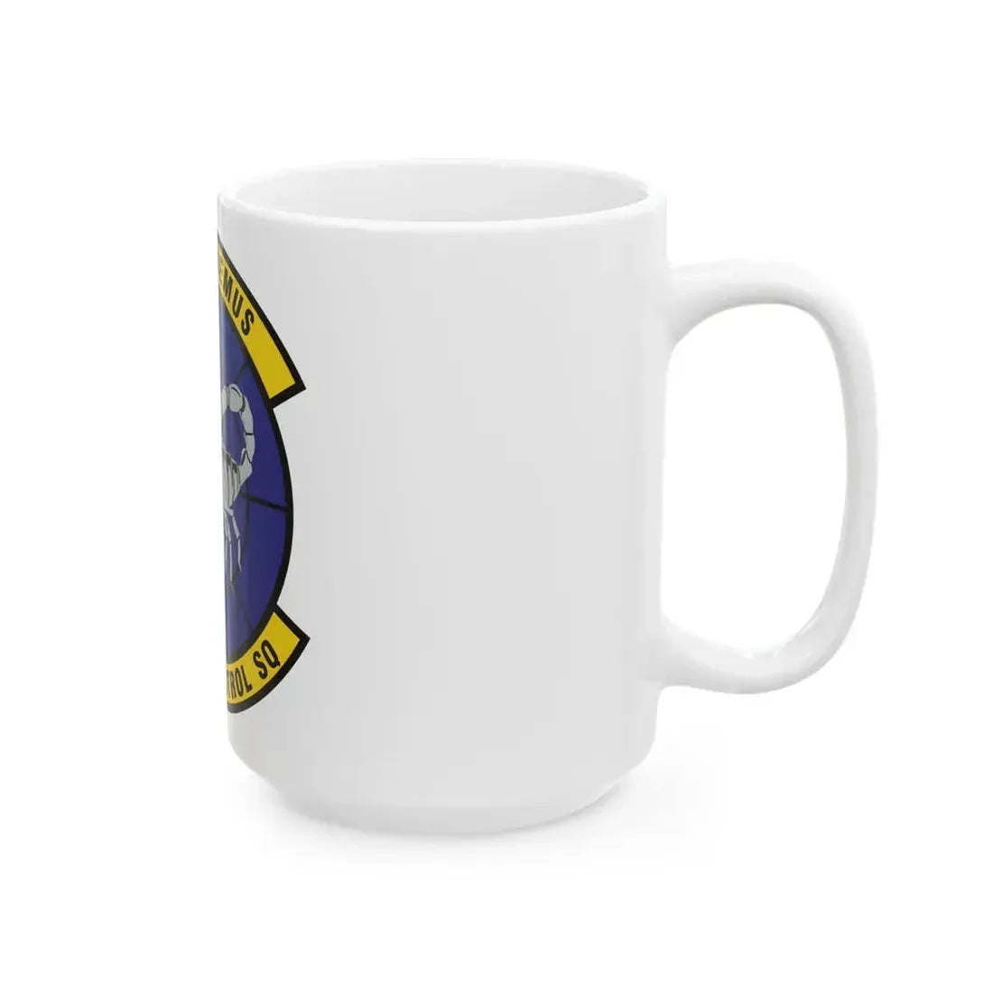 603d Air Control Squadron (U.S. Air Force) White Coffee Mug - Go Mug Yourself