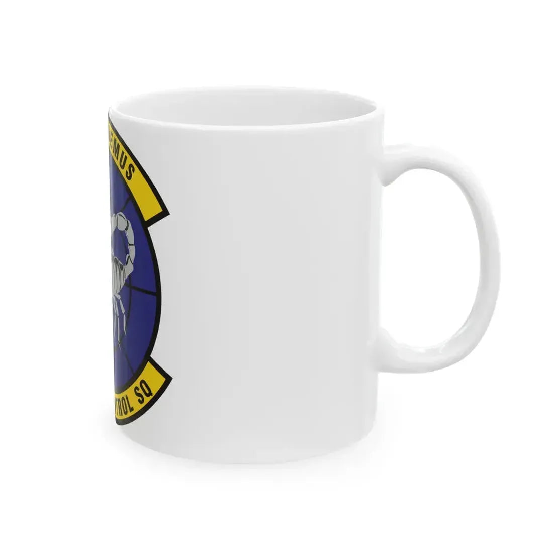 603d Air Control Squadron (U.S. Air Force) White Coffee Mug - Go Mug Yourself