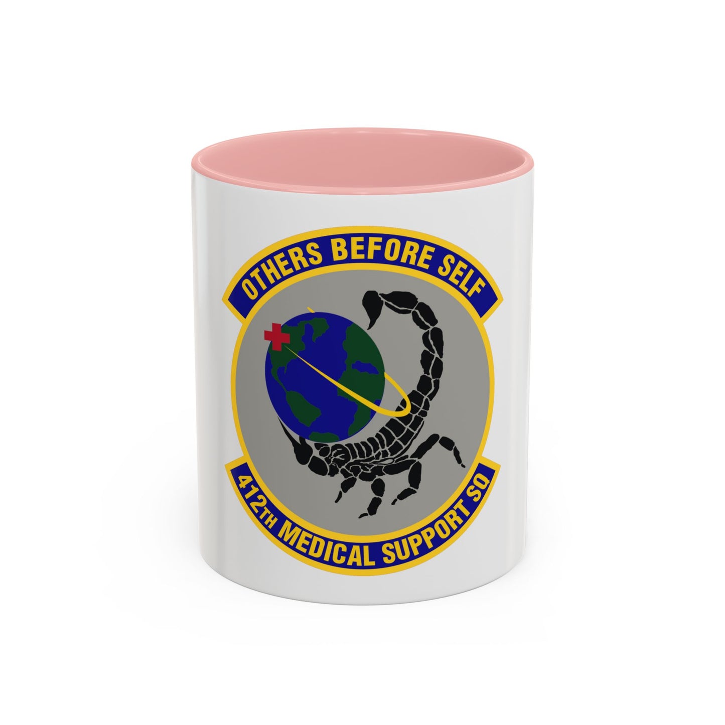 412th Medical Support Squadron (U.S. Air Force) Accent Coffee Mug