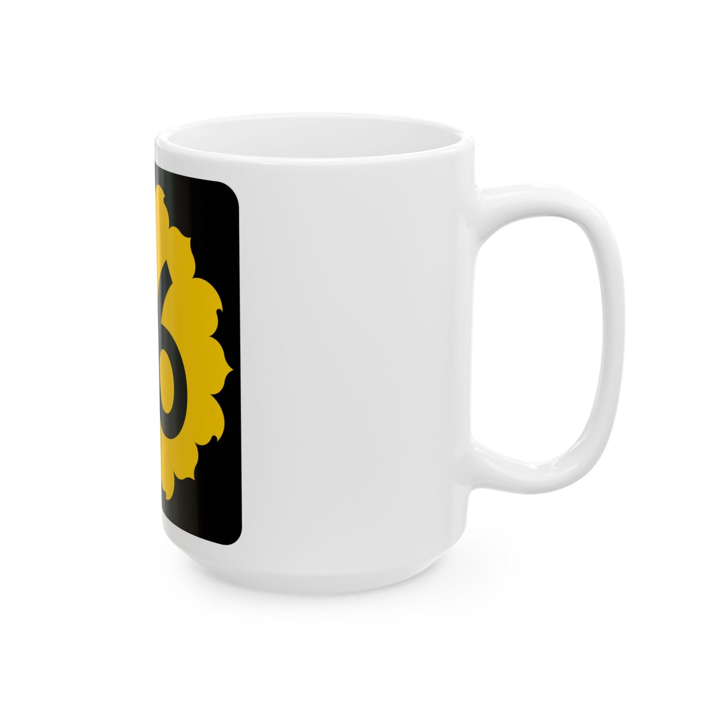 K-76 (Kansas) (Road Sign) White Coffee Mug