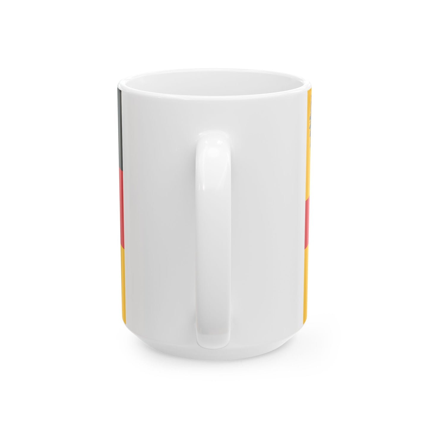 War ensign of the German Empire Navy 1848-1852 (Germany) White Coffee Mug