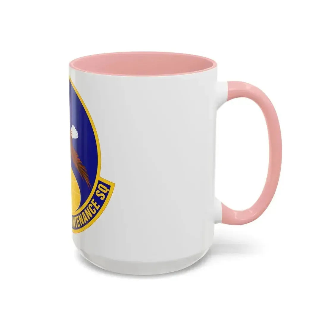 605 Aircraft Maintenance Squadron AMC (U.S. Air Force) Accent Coffee Mug - Go Mug Yourself