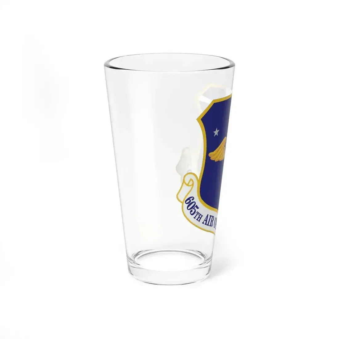 605th Air Operations Group (U.S. Air Force) Pint Glass 16oz - Go Mug Yourself
