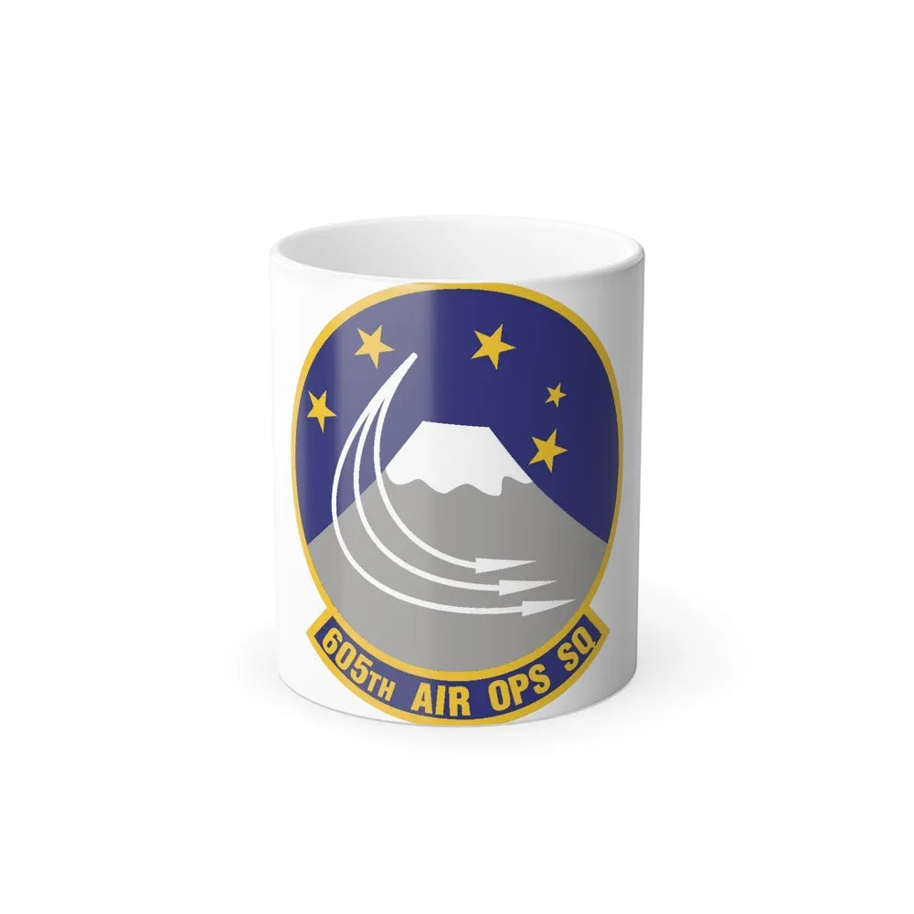 605th Air Operations Squadron (U.S. Air Force) Color Changing Coffee Mug-11oz-Go Mug Yourself