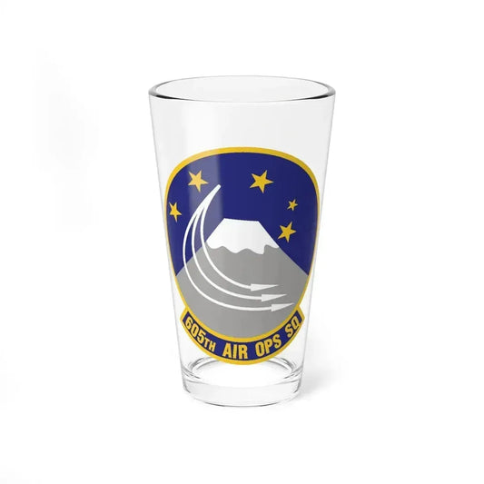 605th Air Operations Squadron (U.S. Air Force) Pint Glass 16oz 16oz - Go Mug Yourself