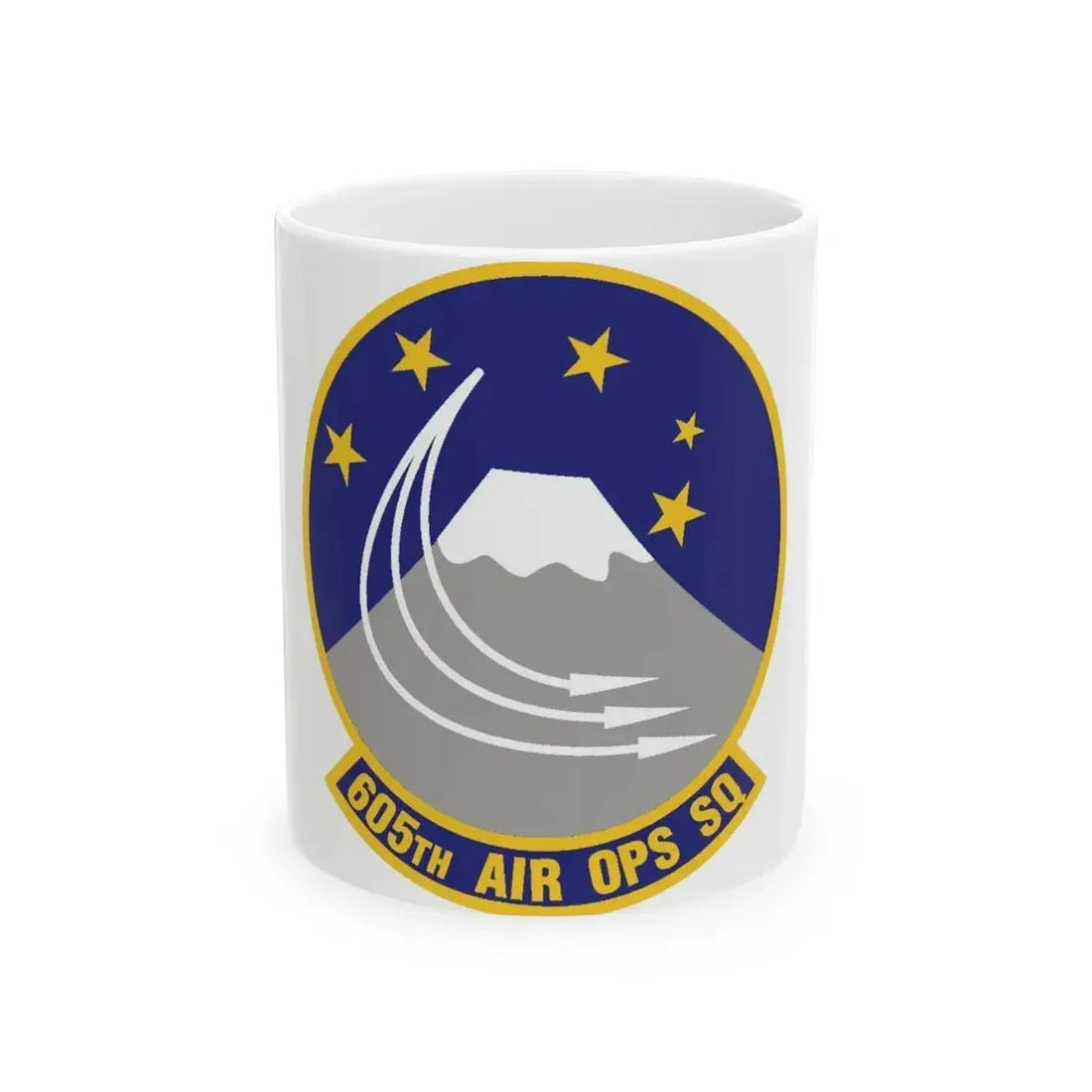 605th Air Operations Squadron (U.S. Air Force) White Coffee Mug 11oz - Go Mug Yourself