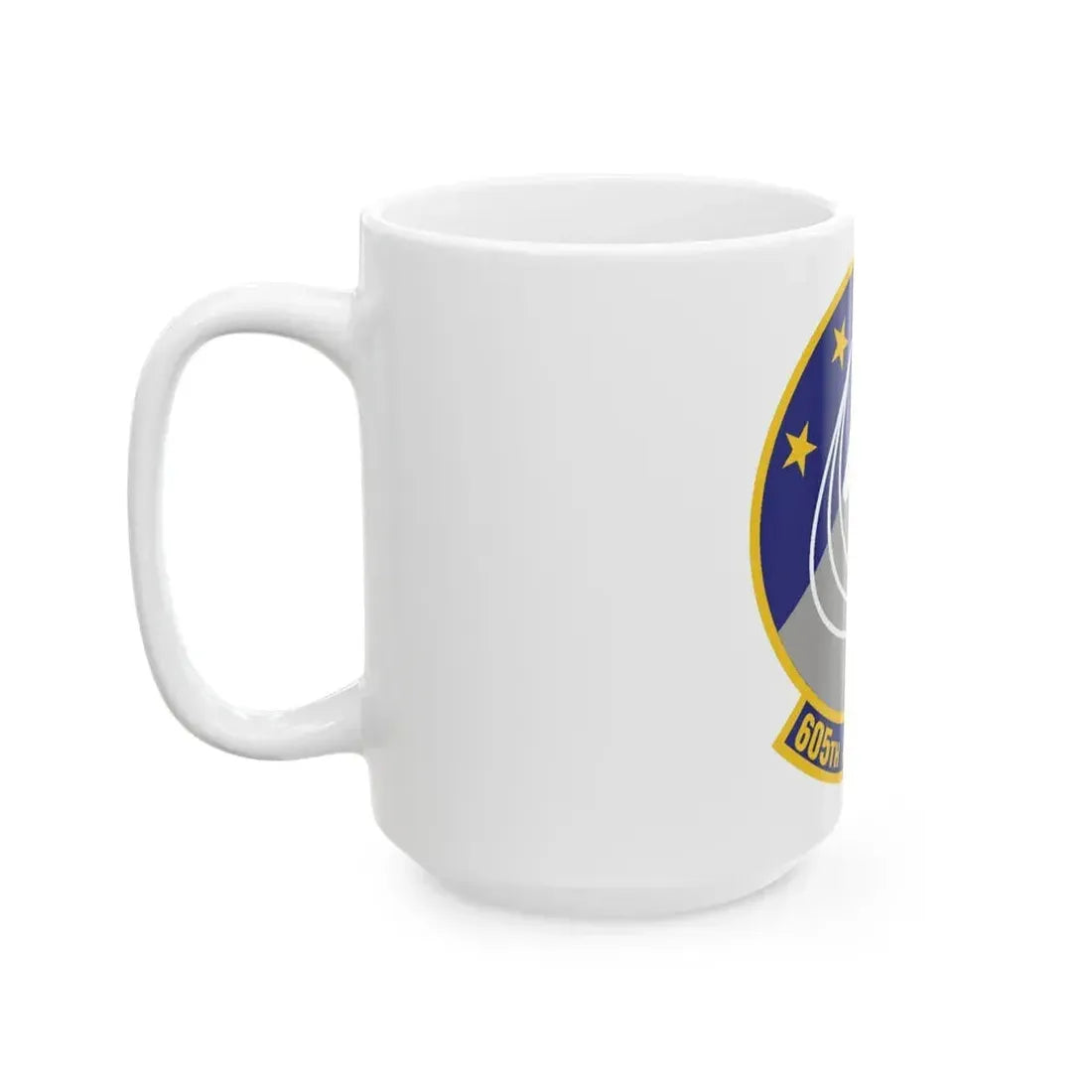 605th Air Operations Squadron (U.S. Air Force) White Coffee Mug - Go Mug Yourself