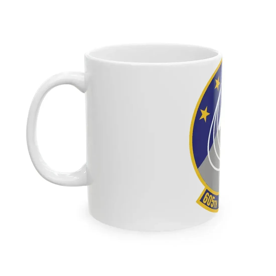605th Air Operations Squadron (U.S. Air Force) White Coffee Mug - Go Mug Yourself