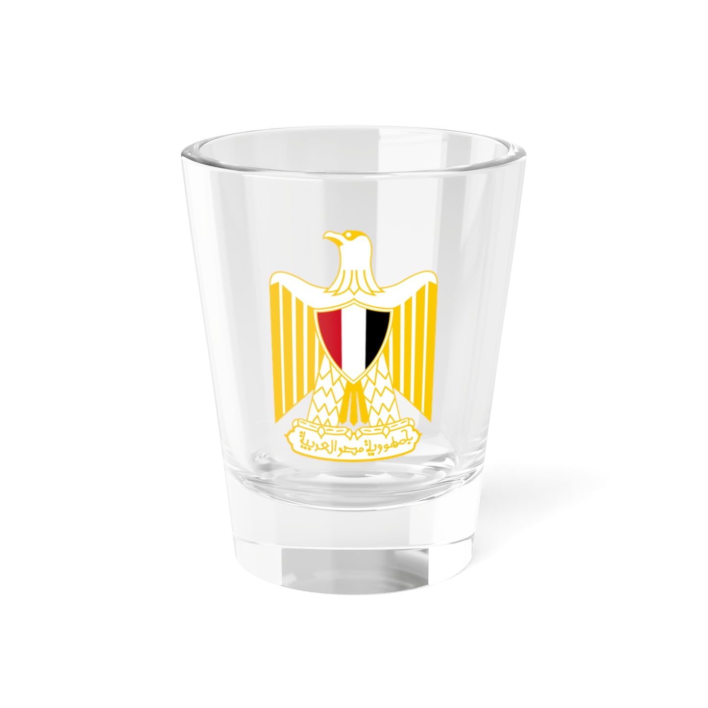 Coat of arms of Egypt (variant) - Shot Glass 1.5oz