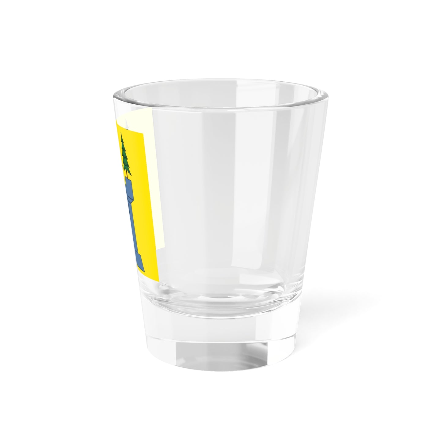 CHE Laupen ZH 1667 Flag (Switzerland) Shot Glass 1.5oz