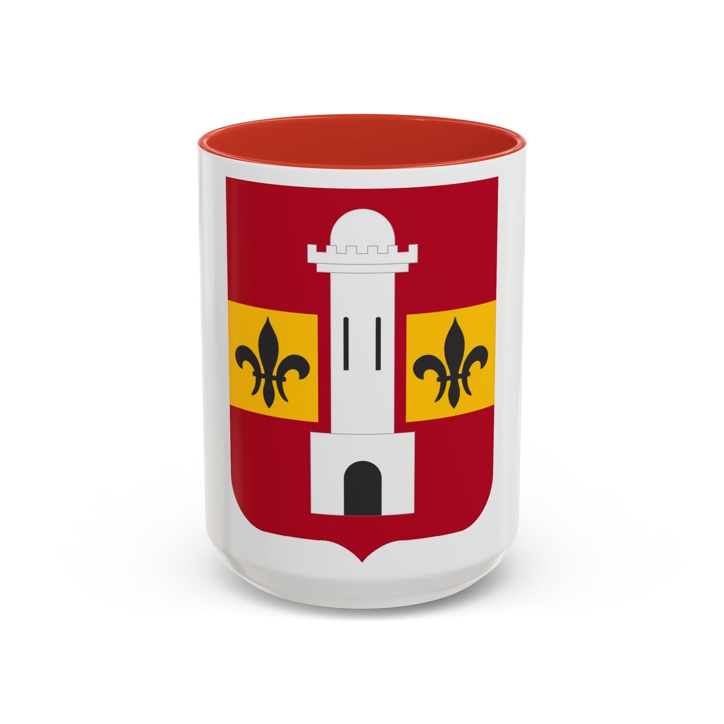 740th Antiaircraft Artillery Gun Battalion v2 (U.S. Army) Accent Coffee Mug