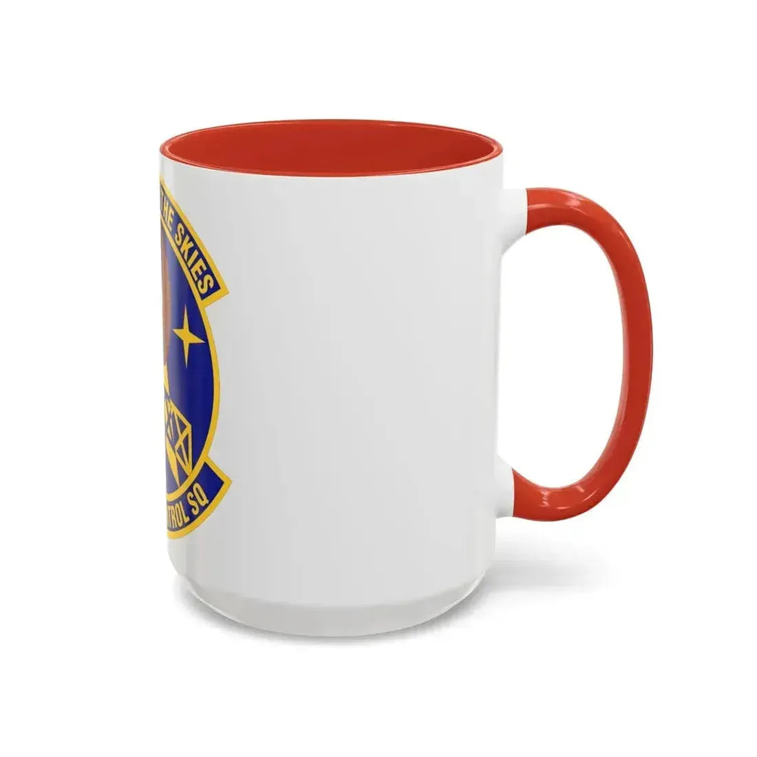 606th Air Control Squadron (U.S. Air Force) Accent Coffee Mug - Go Mug Yourself
