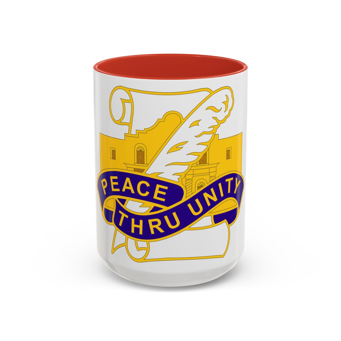321 Civil Affairs Brigade 2 (U.S. Army) Accent Coffee Mug