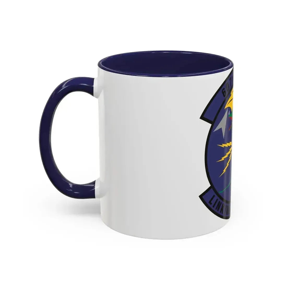 607th Air Communications Squadron (U.S. Air Force) Accent Coffee Mug - Go Mug Yourself