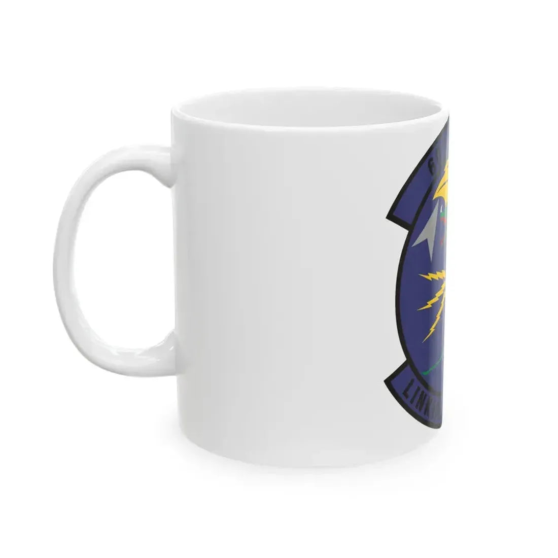 607th Air Communications Squadron (U.S. Air Force) White Coffee Mug - Go Mug Yourself