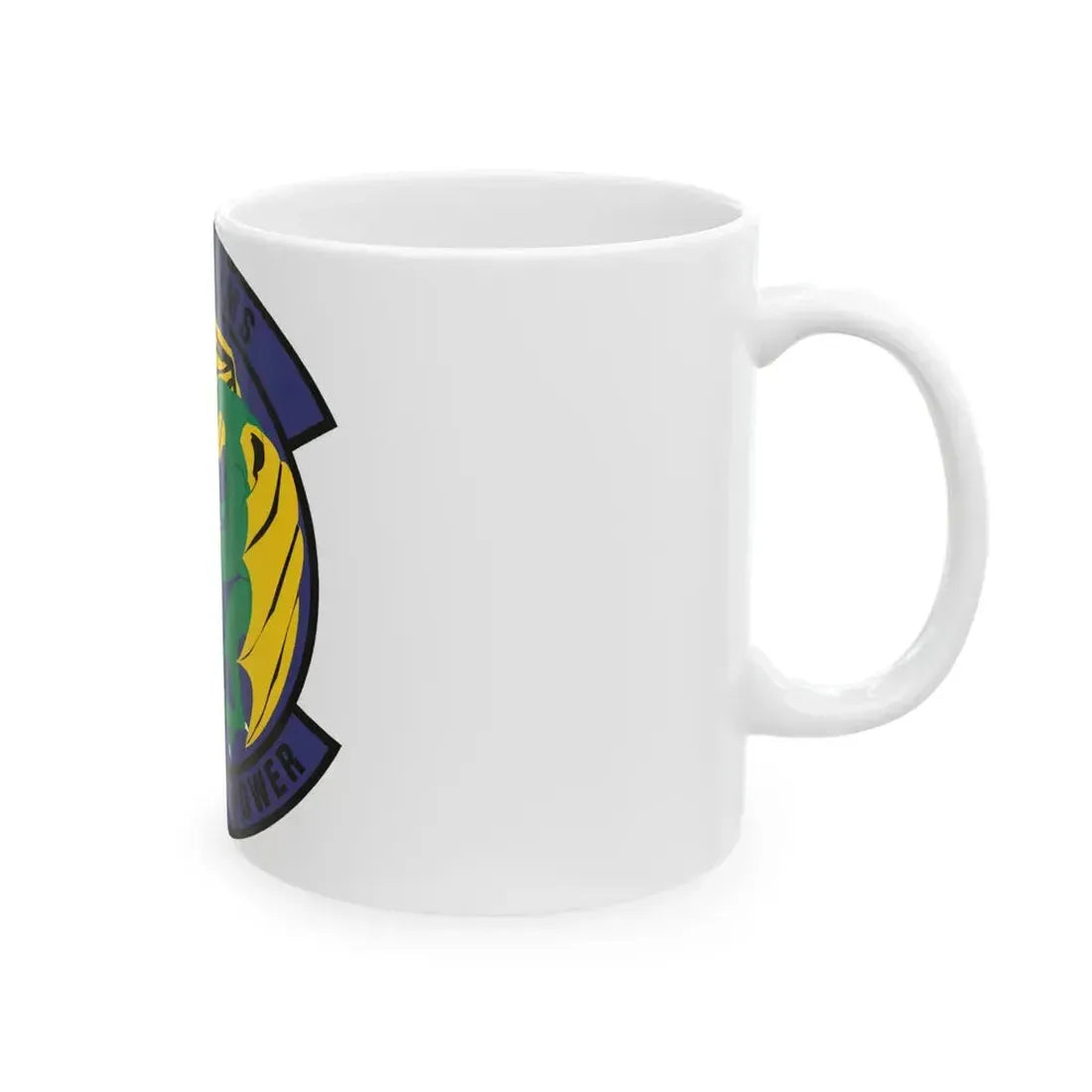 607th Air Communications Squadron (U.S. Air Force) White Coffee Mug - Go Mug Yourself