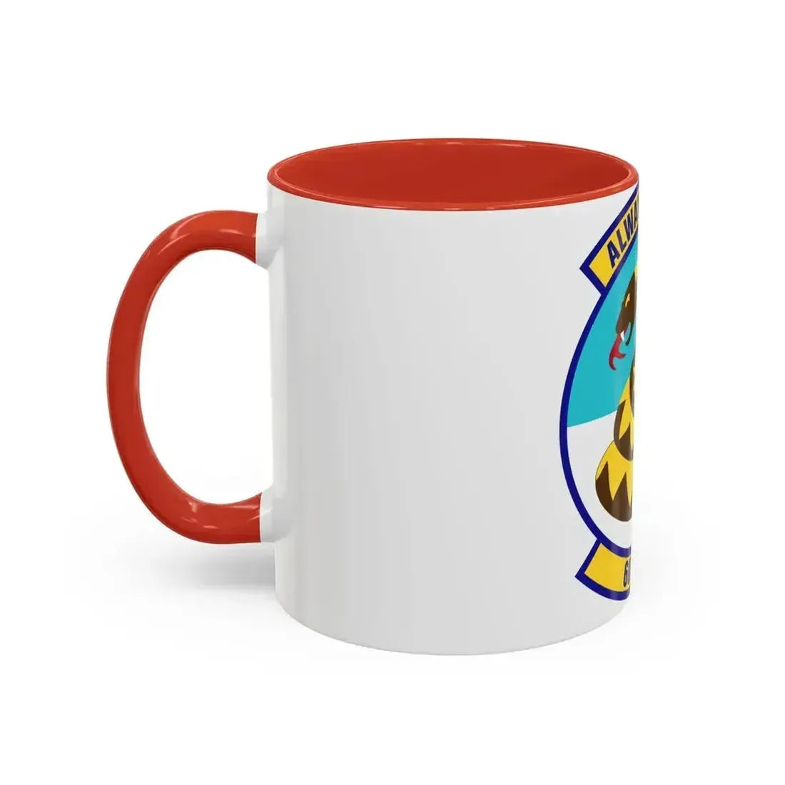 607th Air Control Squadron (U.S. Air Force) Accent Coffee Mug - Go Mug Yourself