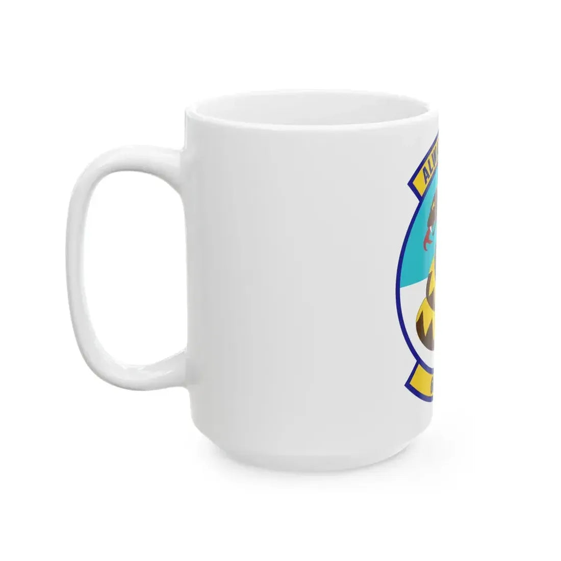 607th Air Control Squadron (U.S. Air Force) White Coffee Mug - Go Mug Yourself
