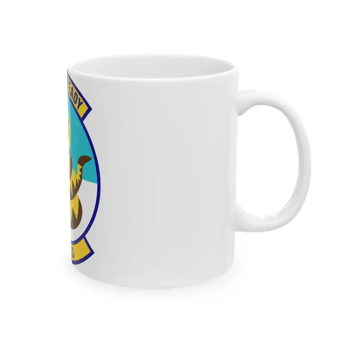 607th Air Control Squadron (U.S. Air Force) White Coffee Mug - Go Mug Yourself
