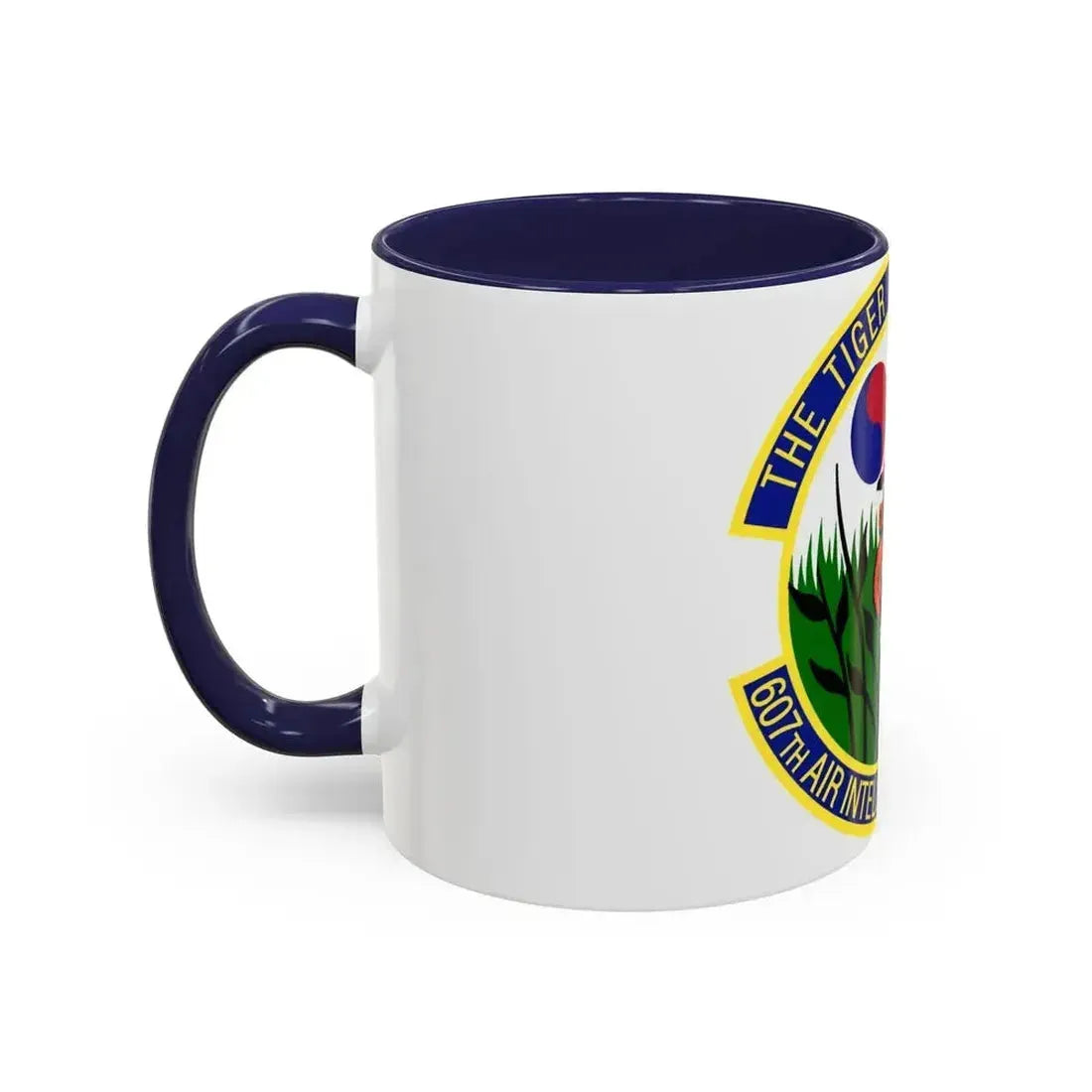 607th Air Intelligence Squadron (U.S. Air Force) Accent Coffee Mug - Go Mug Yourself