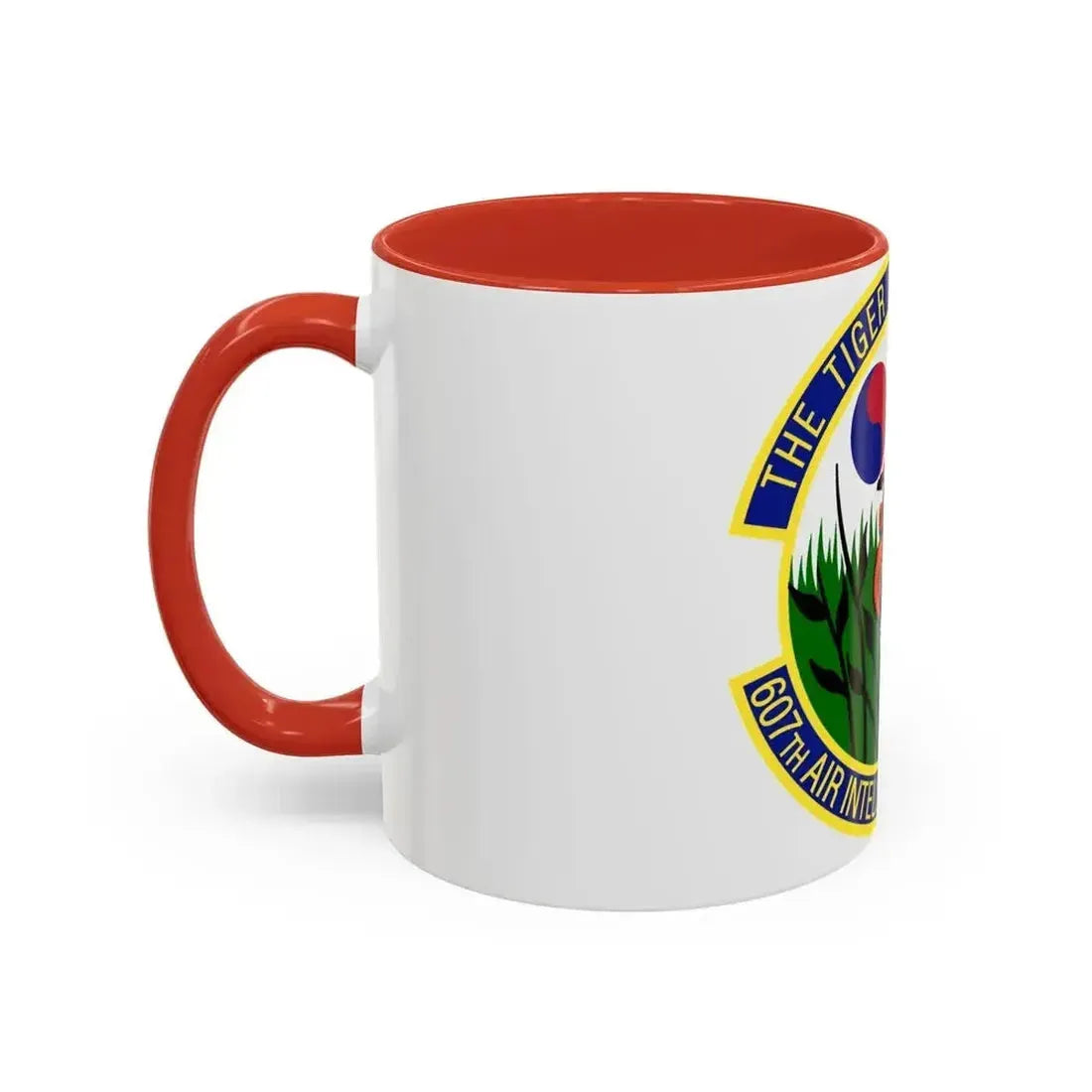607th Air Intelligence Squadron (U.S. Air Force) Accent Coffee Mug - Go Mug Yourself