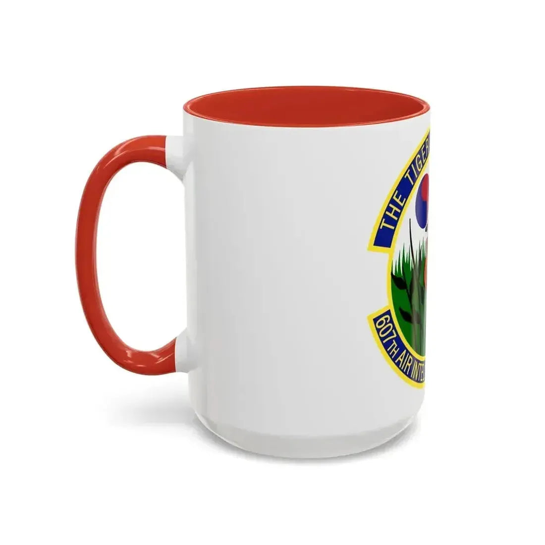 607th Air Intelligence Squadron (U.S. Air Force) Accent Coffee Mug - Go Mug Yourself