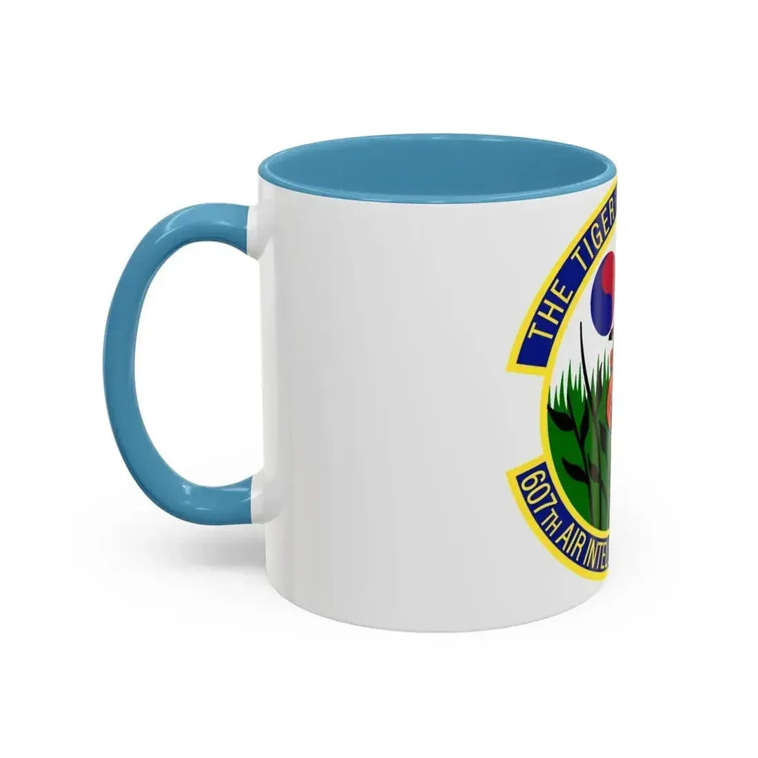 607th Air Intelligence Squadron (U.S. Air Force) Accent Coffee Mug - Go Mug Yourself