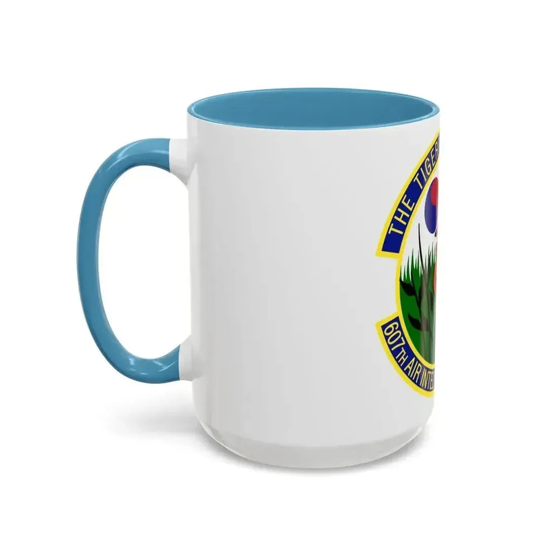607th Air Intelligence Squadron (U.S. Air Force) Accent Coffee Mug - Go Mug Yourself