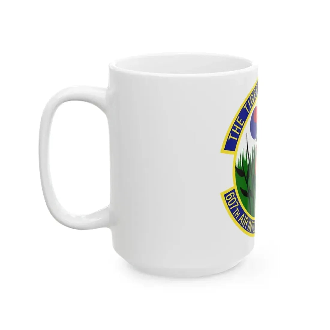 607th Air Intelligence Squadron (U.S. Air Force) White Coffee Mug - Go Mug Yourself