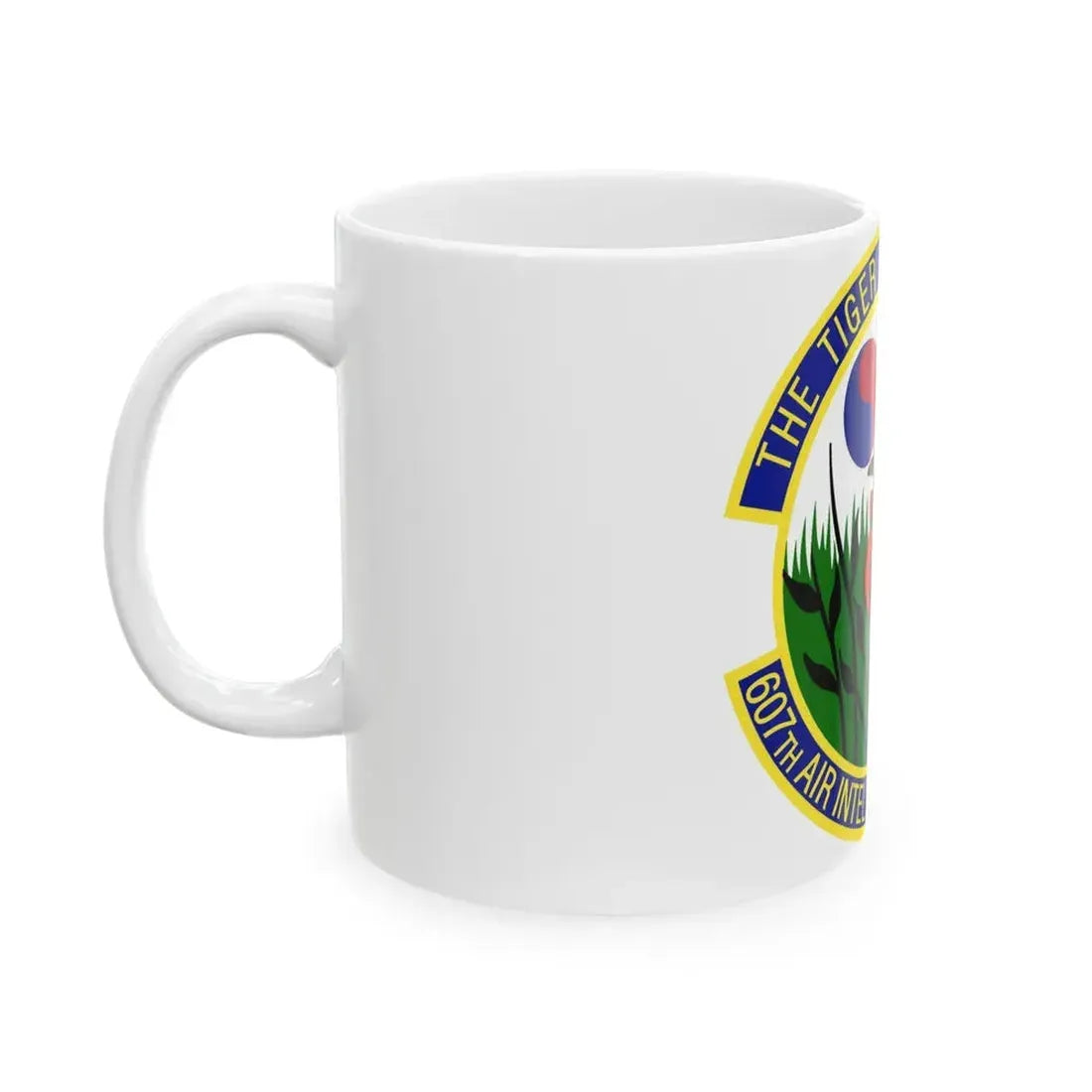 607th Air Intelligence Squadron (U.S. Air Force) White Coffee Mug - Go Mug Yourself