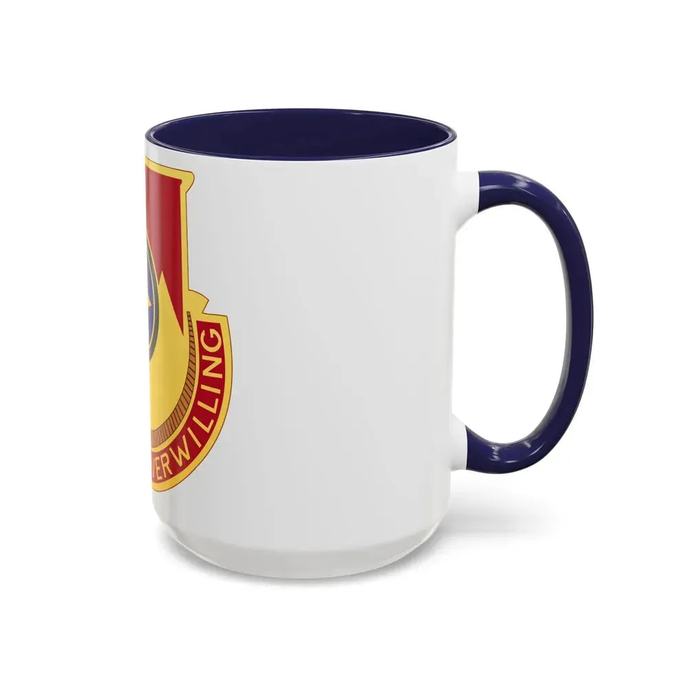 607th Armored Field Artillery Battalion (U.S. Army) Accent Coffee Mug - Go Mug Yourself