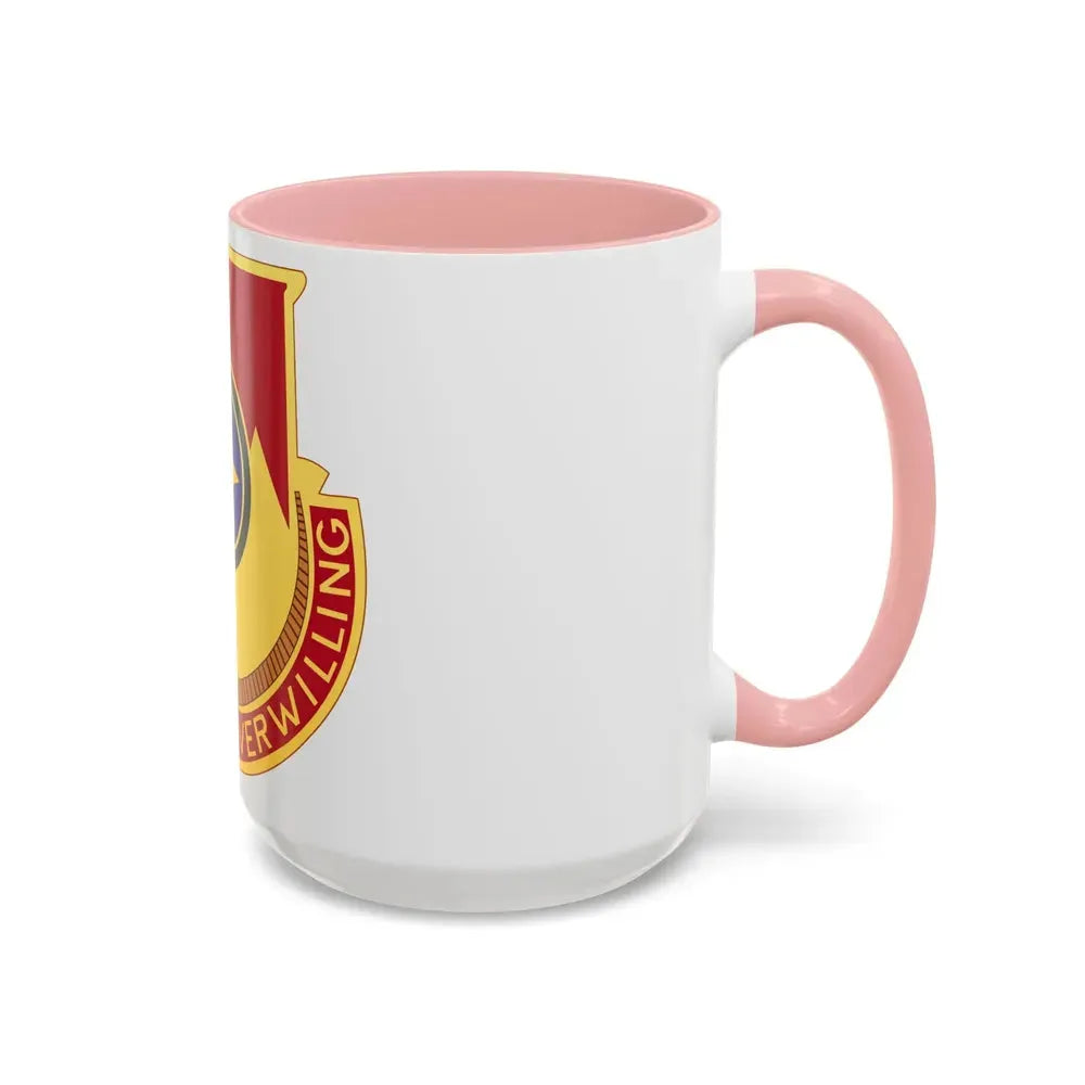 607th Armored Field Artillery Battalion (U.S. Army) Accent Coffee Mug - Go Mug Yourself