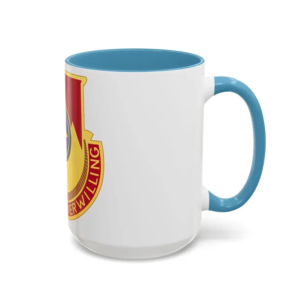 607th Armored Field Artillery Battalion (U.S. Army) Accent Coffee Mug - Go Mug Yourself