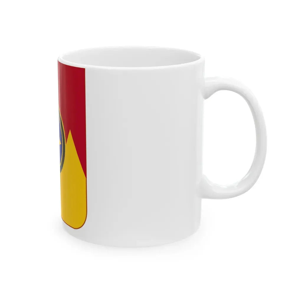 607th Armored Field Artillery Battalion v2 (U.S. Army) White Coffee Mug - Go Mug Yourself