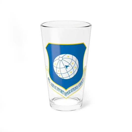607th ASOGR (U.S. Air Force) Pint Glass 16oz 16oz - Go Mug Yourself