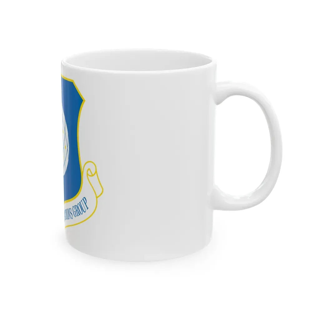 607th ASOGR (U.S. Air Force) White Coffee Mug - Go Mug Yourself