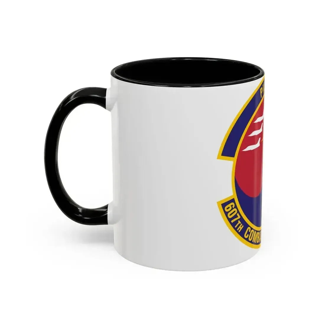 607th Combat Operations Squadron (U.S. Air Force) Accent Coffee Mug - Go Mug Yourself