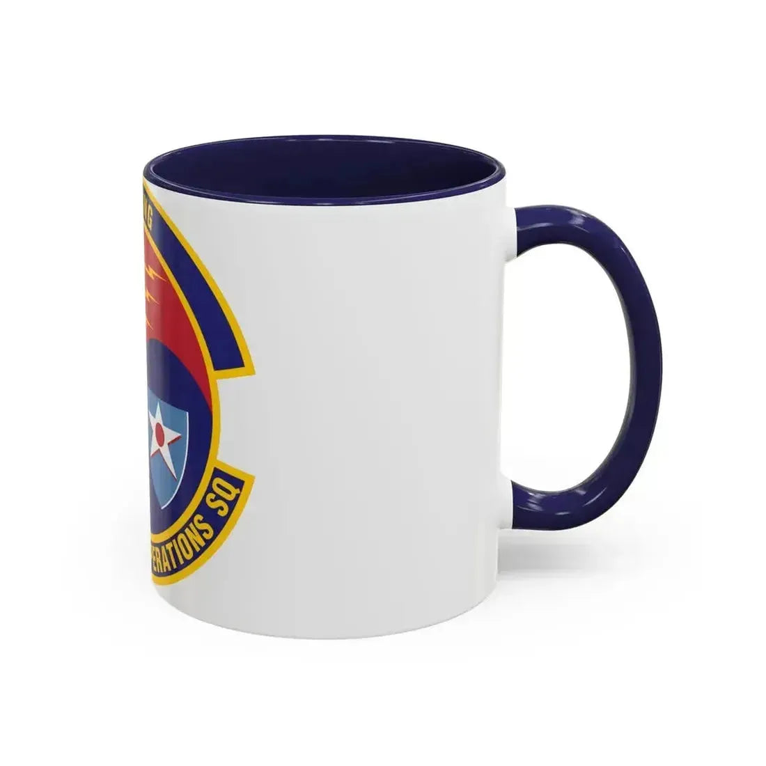 607th Combat Operations Squadron (U.S. Air Force) Accent Coffee Mug - Go Mug Yourself