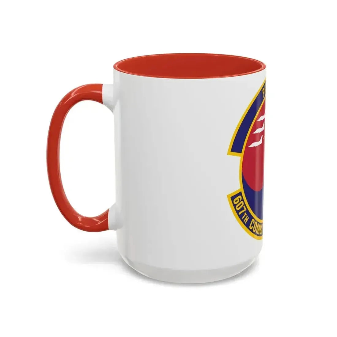 607th Combat Operations Squadron (U.S. Air Force) Accent Coffee Mug - Go Mug Yourself